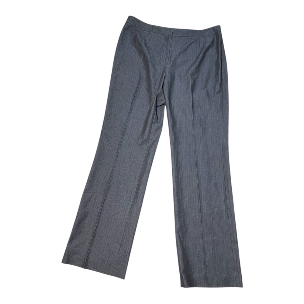 Womens Jones Studio Classic Fit Black Dress Pants Career Stretch Size 12